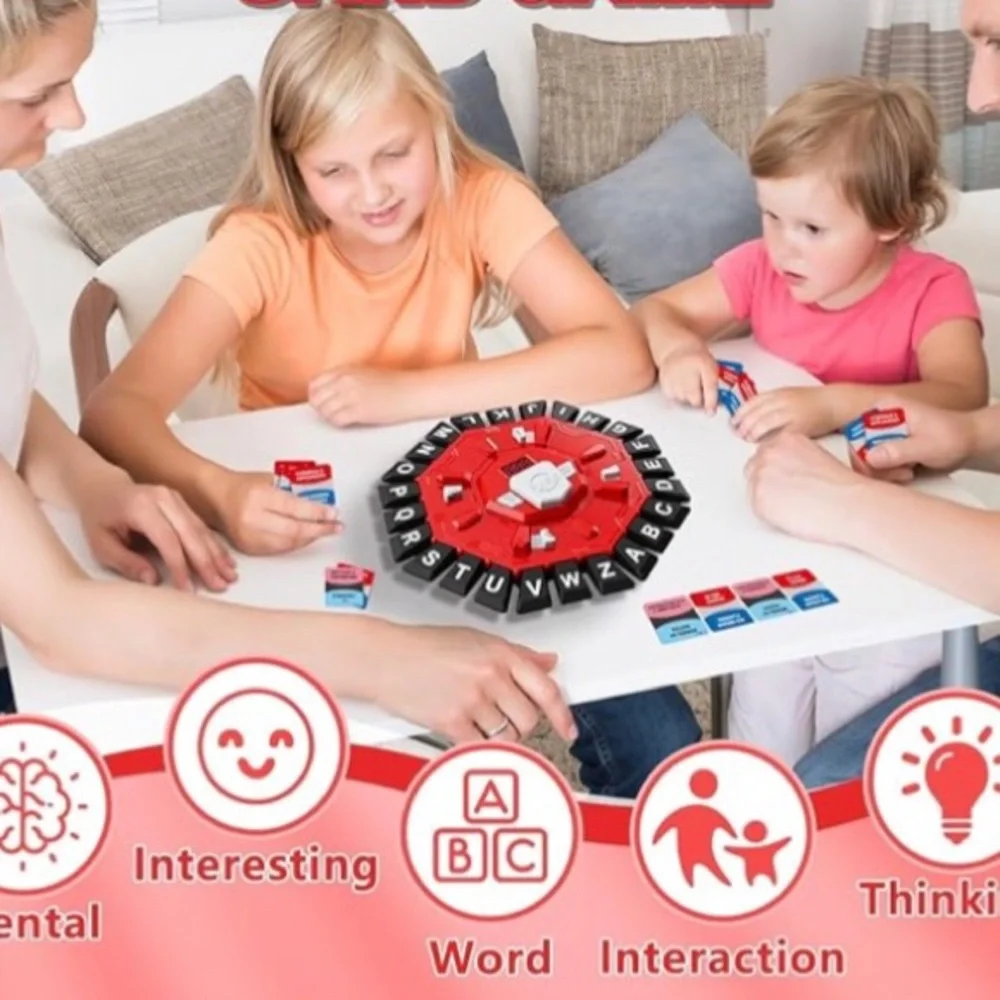 Alphabet Board Game Learning Spelling Language